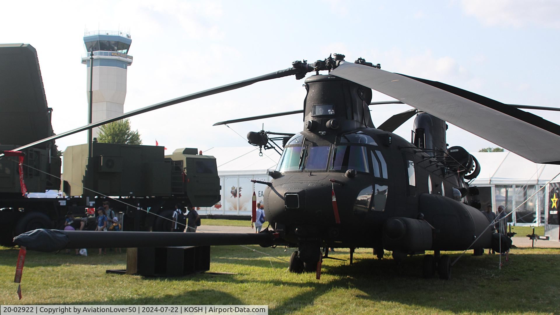 20-02922, 2020 Boeing MH-47G Chinook C/N M2922, MH-47G