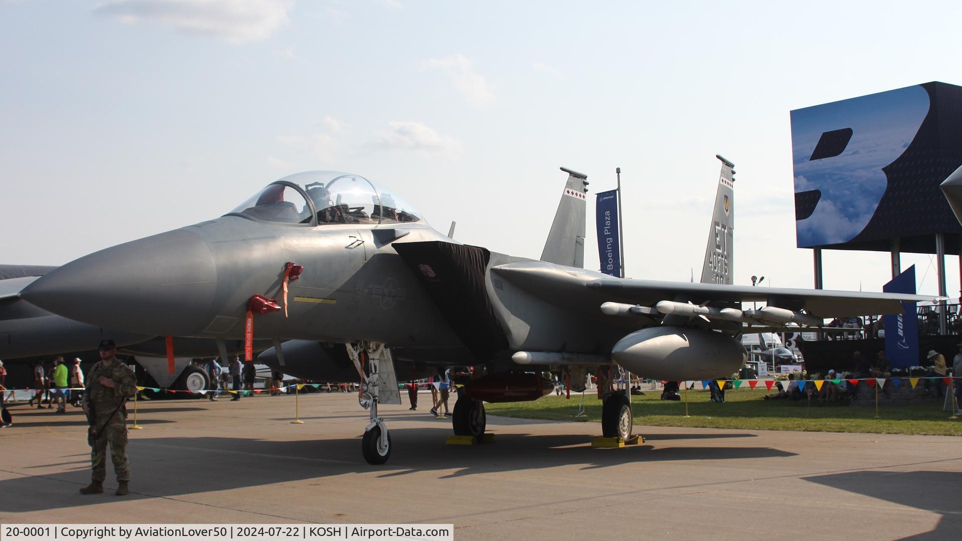 20-0001, 2021 Boeing F-15EX Eagle II C/N EX-1, F-15EX
