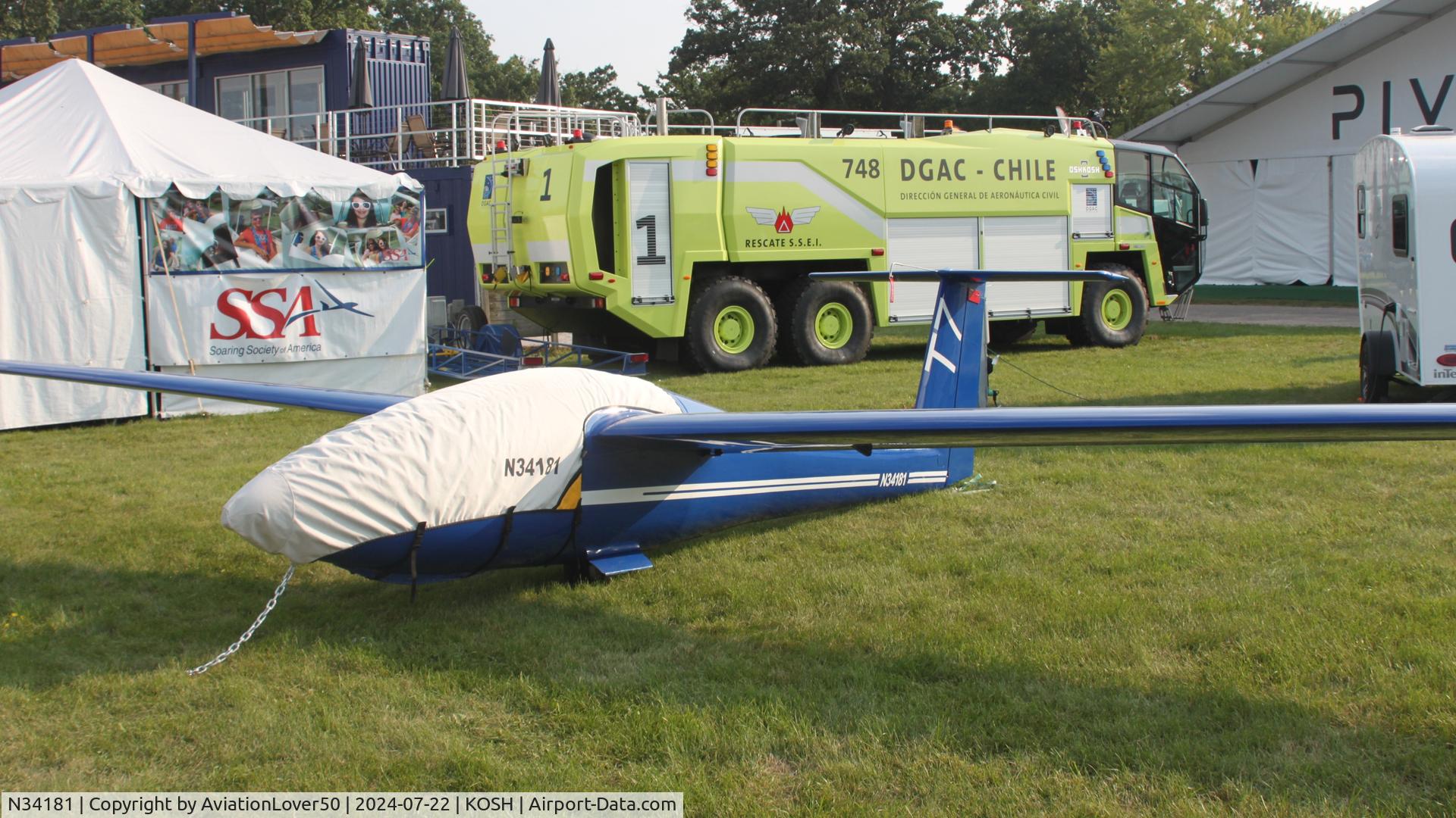 N34181, 1975 Schweizer SGS 1-35 C/N 21, SGS 1-35