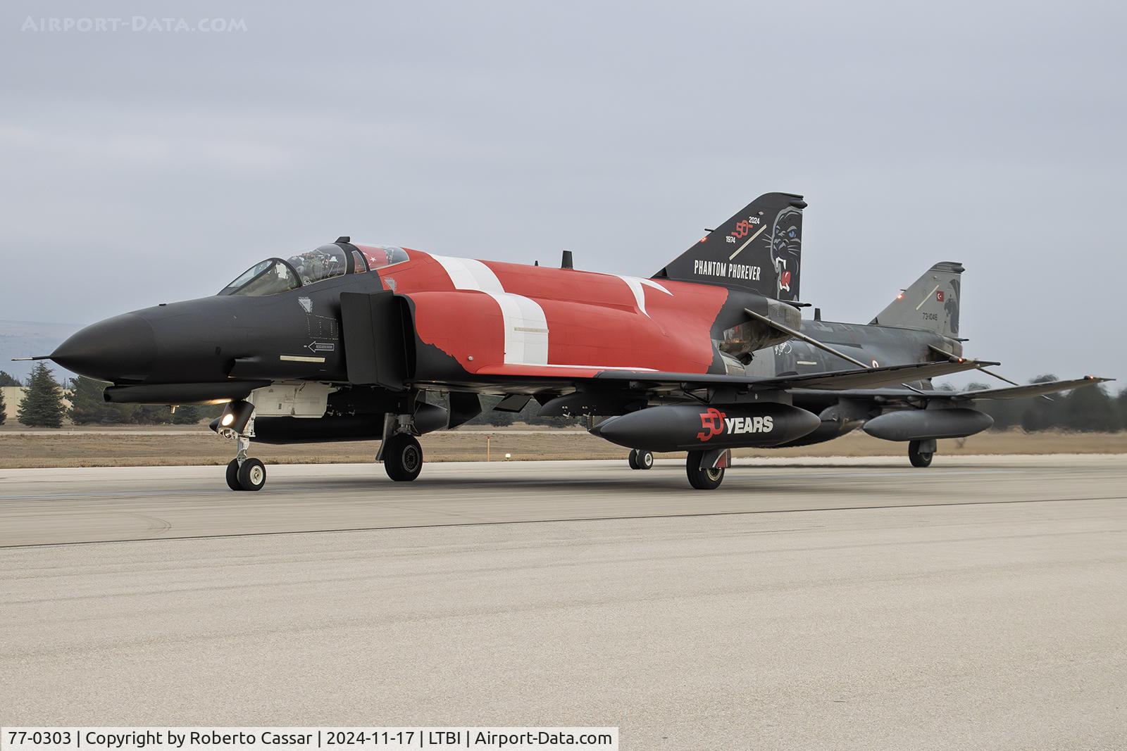 77-0303, 1978 McDonnell Douglas F-4E-2020 Phantom II C/N 5020, 50 Years - Turkish Phantom
