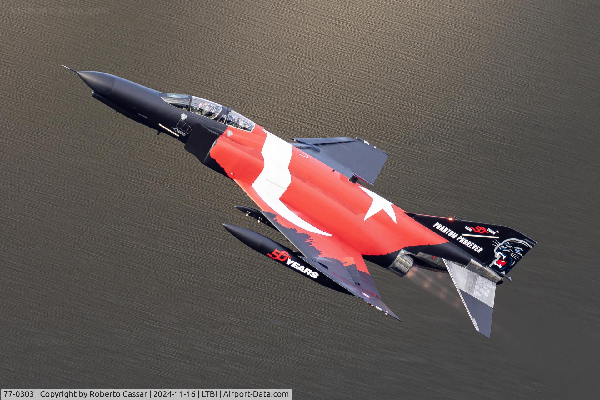 77-0303, 1978 McDonnell Douglas F-4E-2020 Phantom II C/N 5020, 50 Years - Turkish Phantom