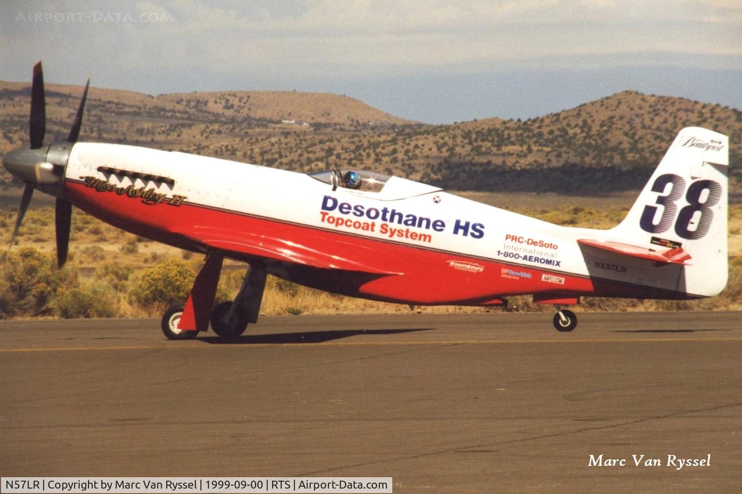 N57LR, 1996 North American P-51R C/N 87-1002, Gary Levitz crashed with Miss Ashley II during the first lap of the Gold race on saturday September 18, 1999.