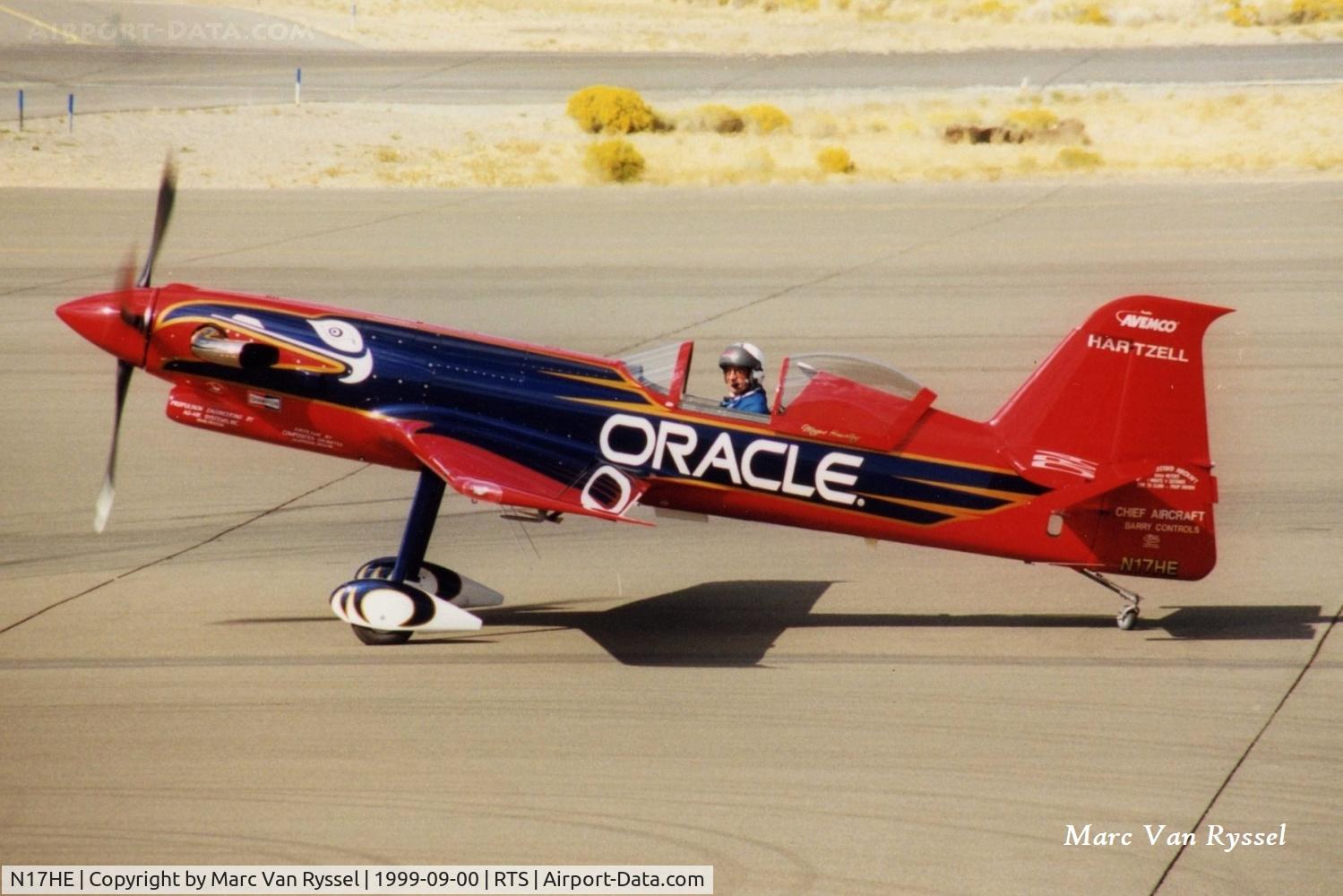 N17HE, Wayne Handley Aerosports Inc GILES G-750 C/N G7501, N17HE at Reno Stead in September 1999.