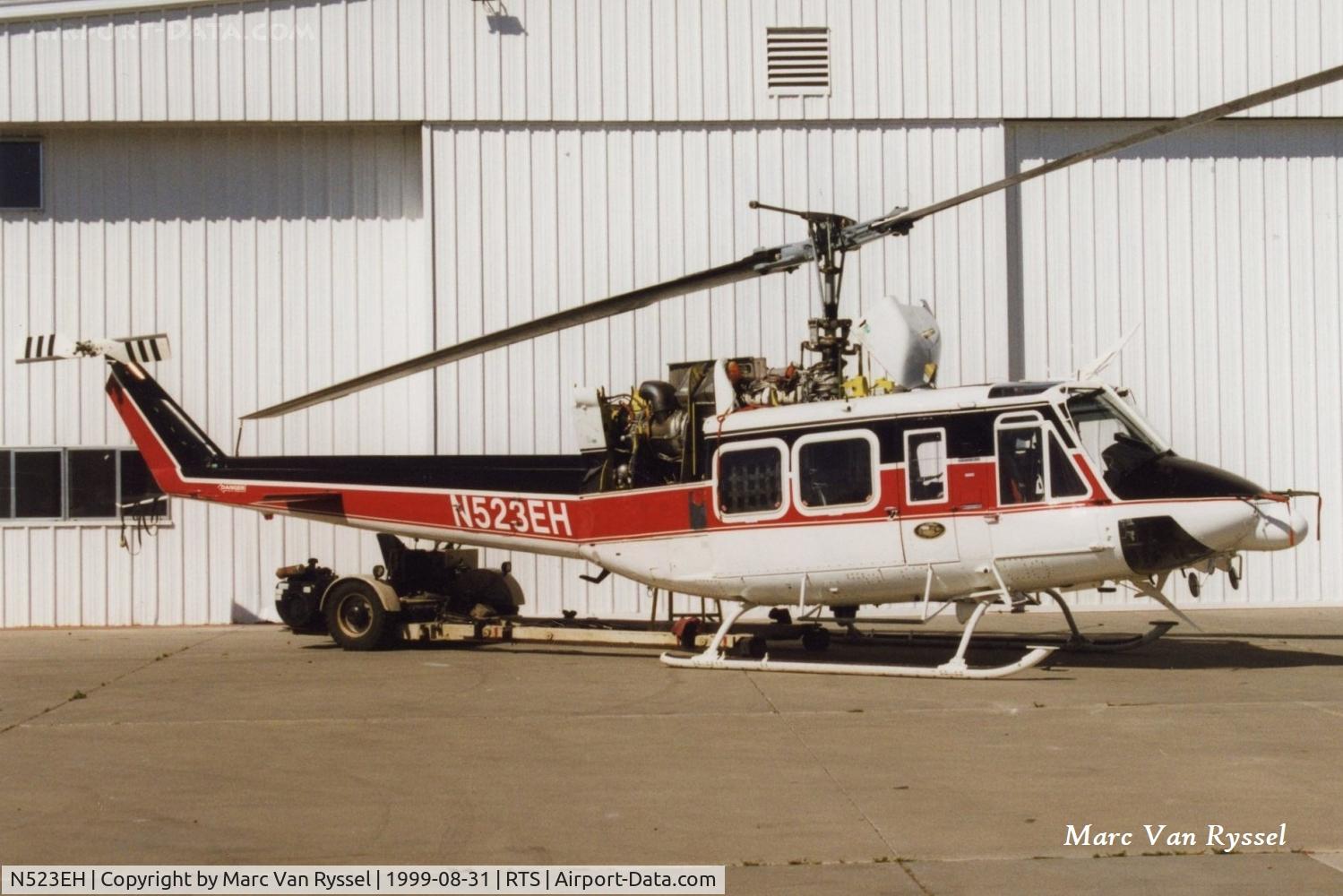 N523EH, 1982 Bell 212 C/N 31214, N523EH at Reno Stead in September 1999.