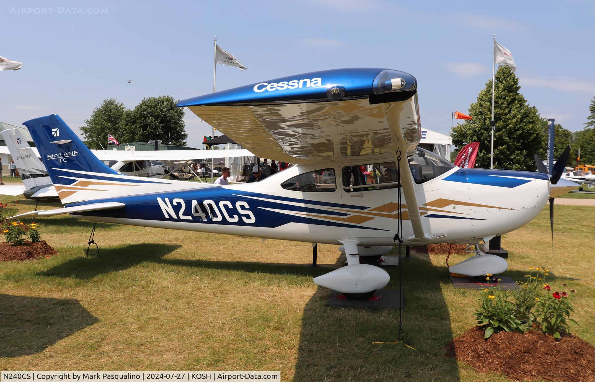 N240CS, 2024 Cessna T182T Turbo Skylane C/N T18209140, Cessna T182T