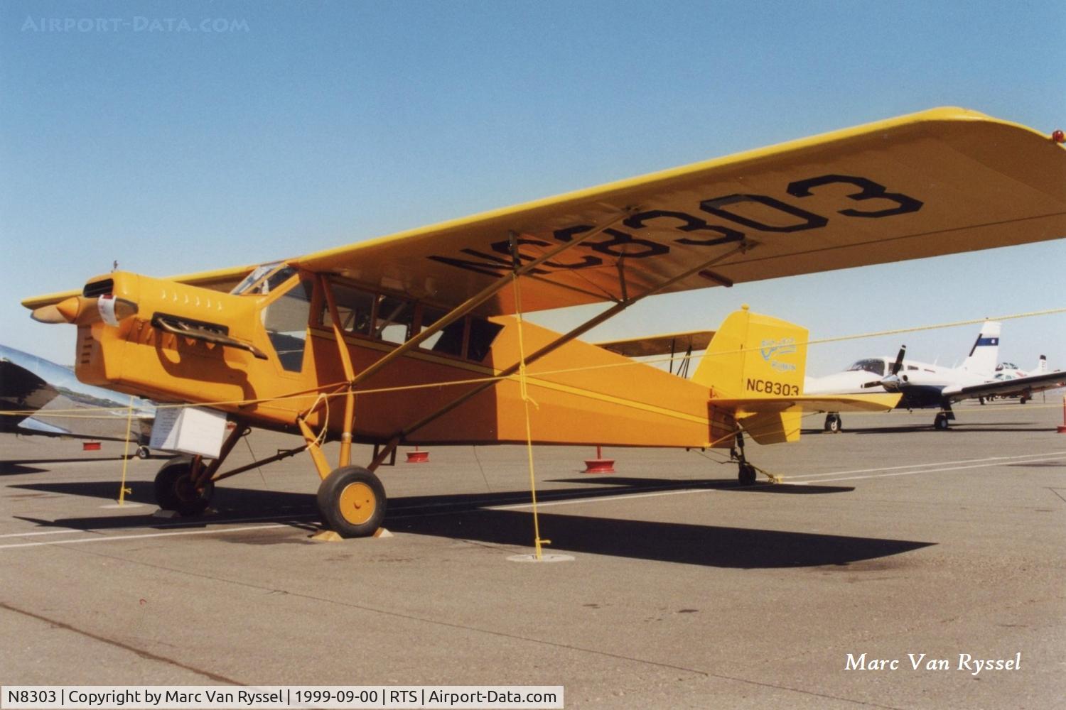 N8303, 1927 Curtiss-Wright Robin C/N 178, At Reno Stead in September 1999.