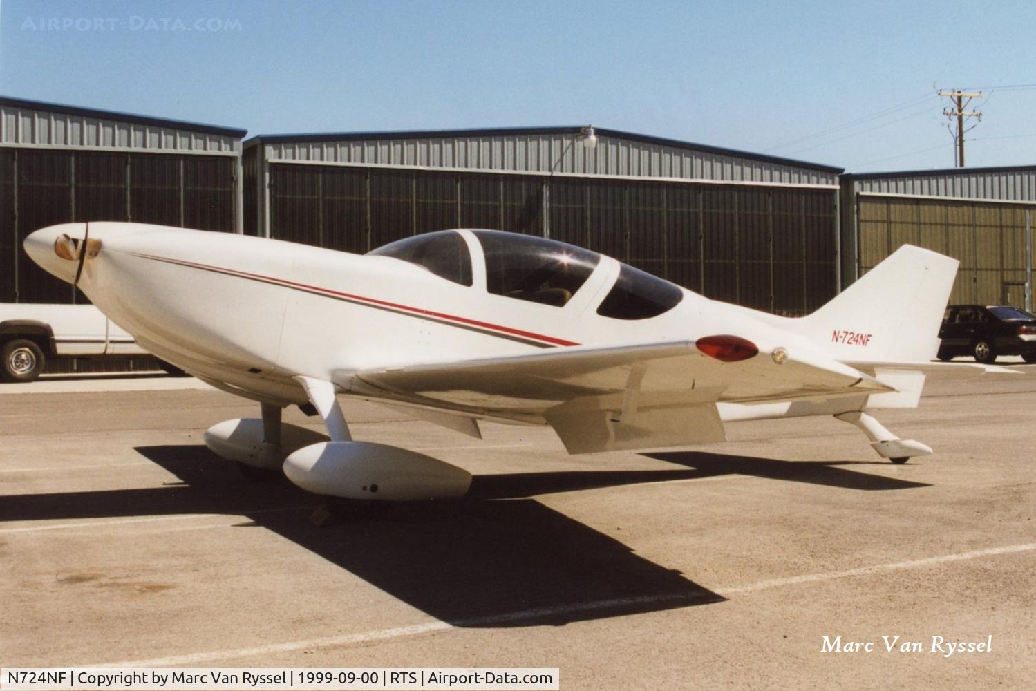 N724NF, 1984 Stoddard-Hamilton Glasair SH-2 C/N 251, At Reno Stead in September 1999.