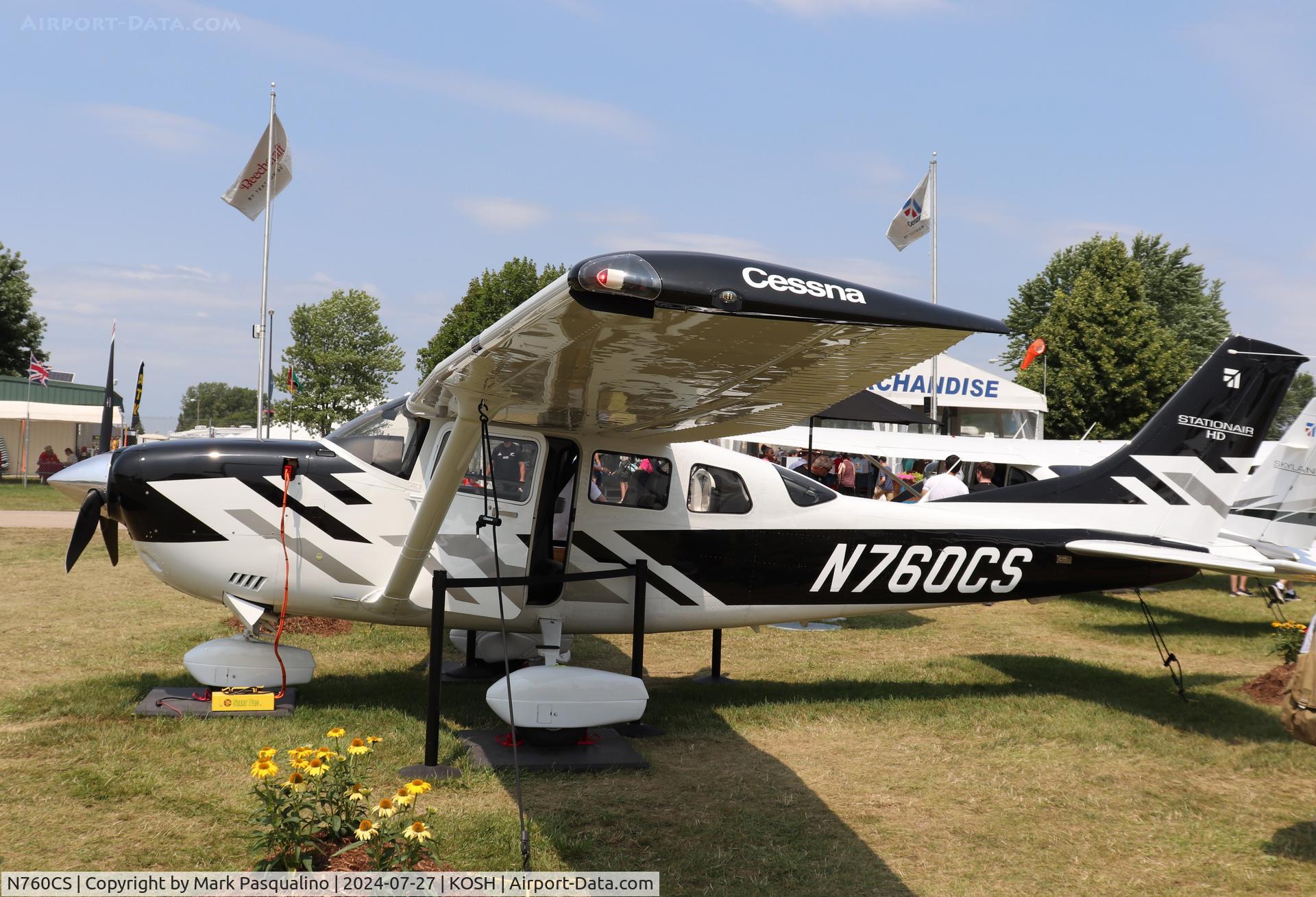N760CS, 2024 Cessna T206H Turbo Stationair C/N T20609760, Cessna T206H