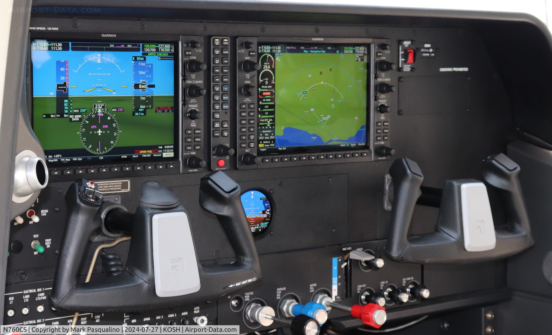 N760CS, 2024 Cessna T206H Turbo Stationair C/N T20609760, Cessna T206H