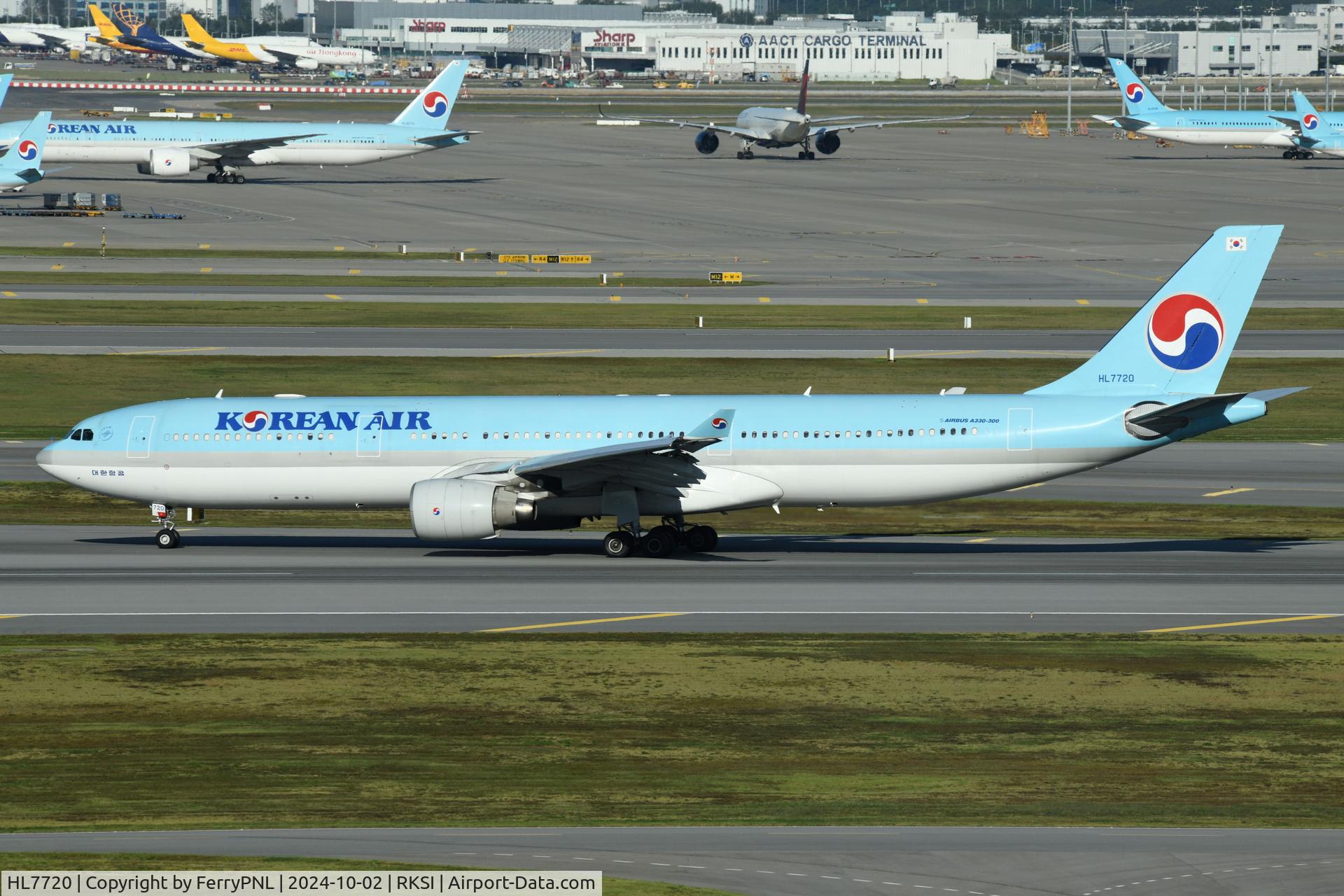 HL7720, 2003 Airbus A330-323 C/N 550, Arrival of Korean A333