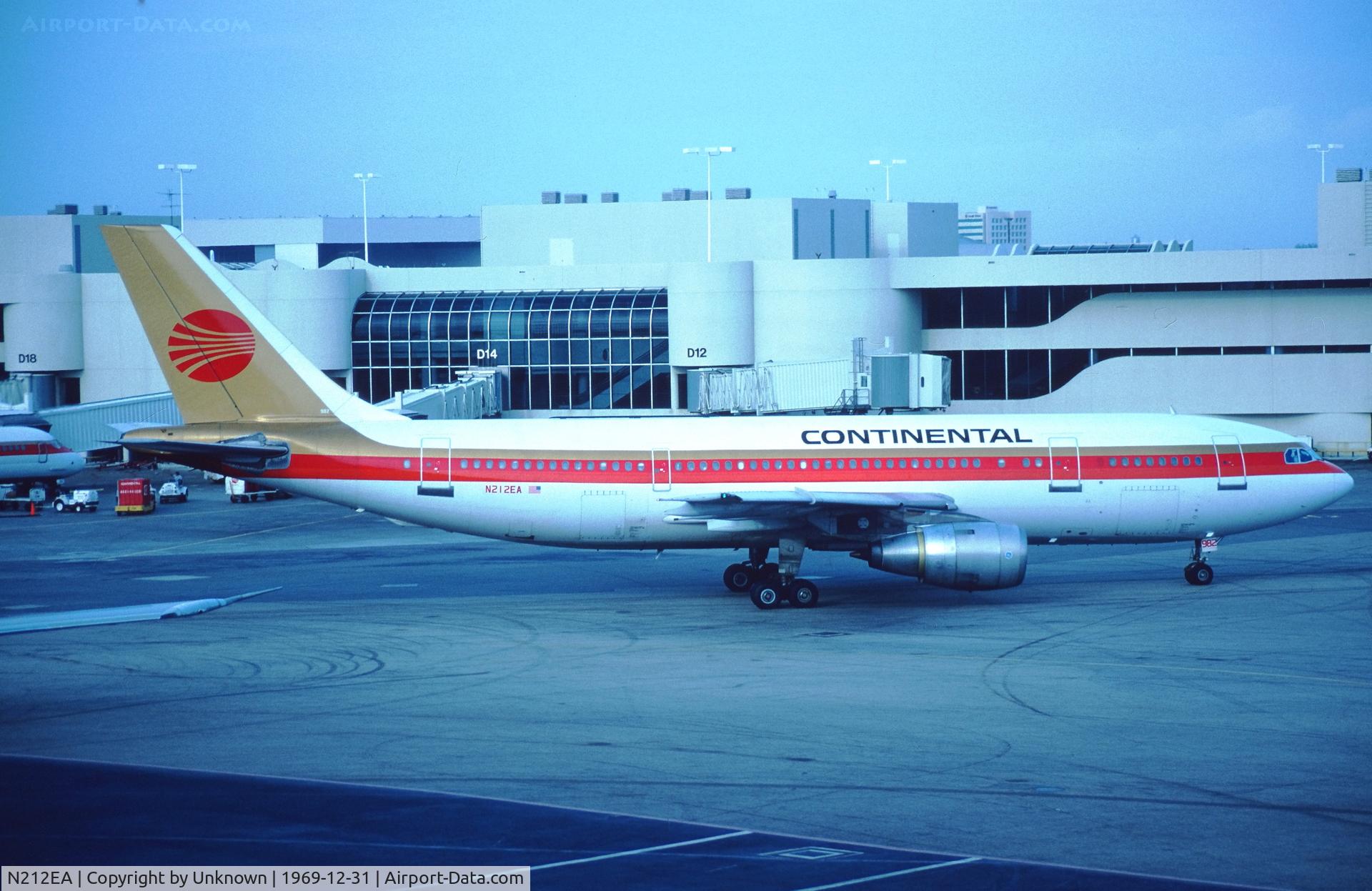 N212EA, 1979 Airbus A300B4-103 C/N 091, Unknown