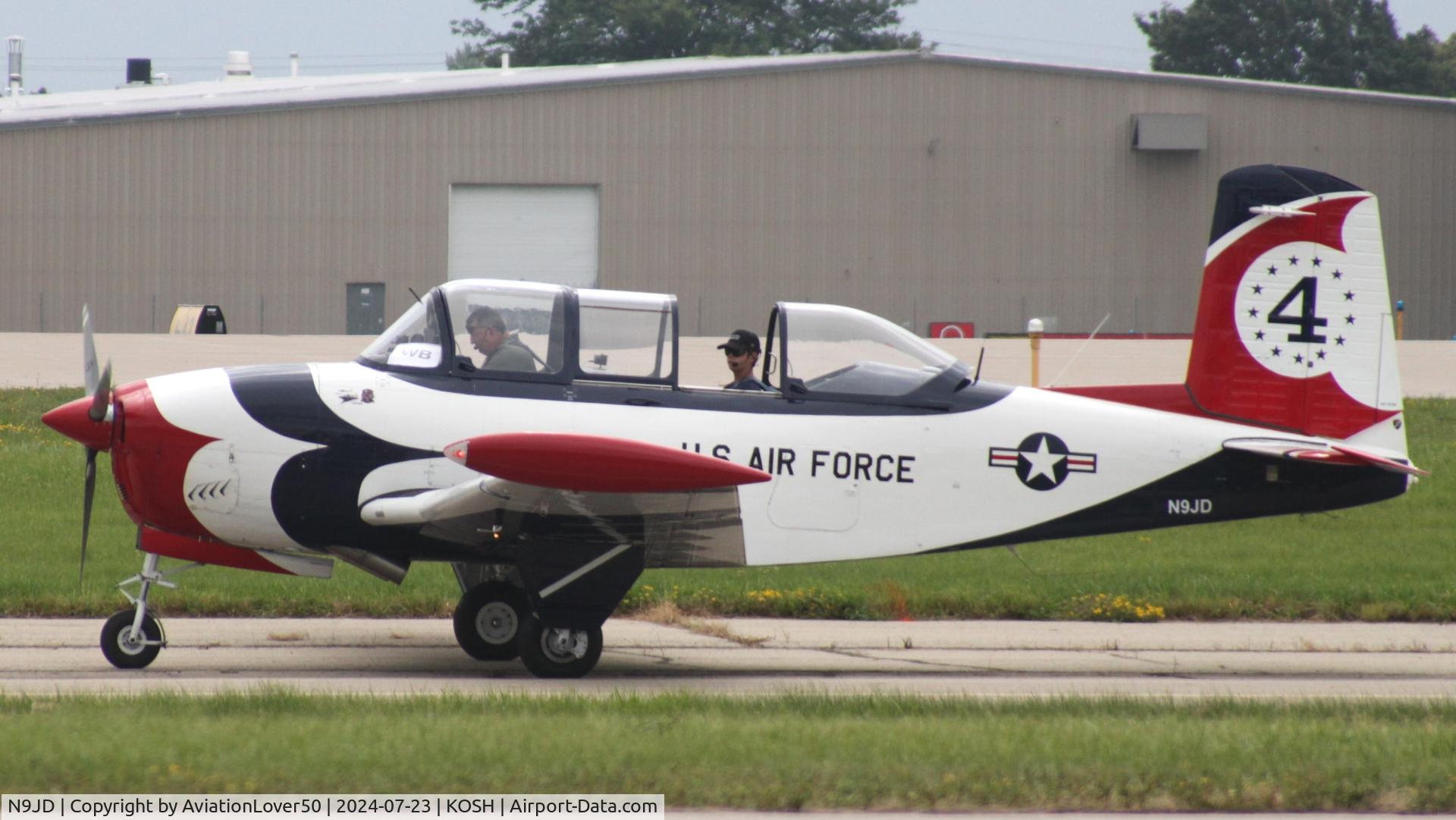 N9JD, 1955 Beech A45 C/N G-134, T-34A