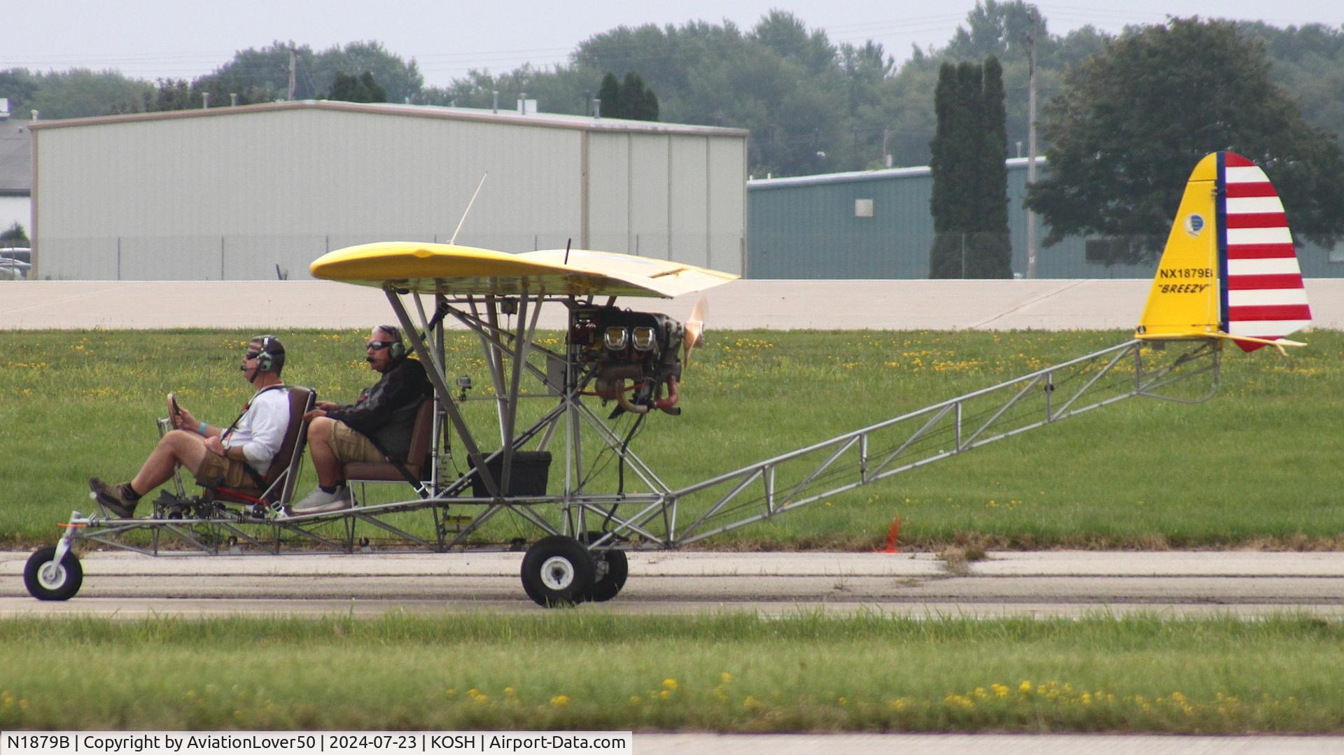 N1879B, 2017 Breezy RLU-1 C/N 3, Breezy RLU-1