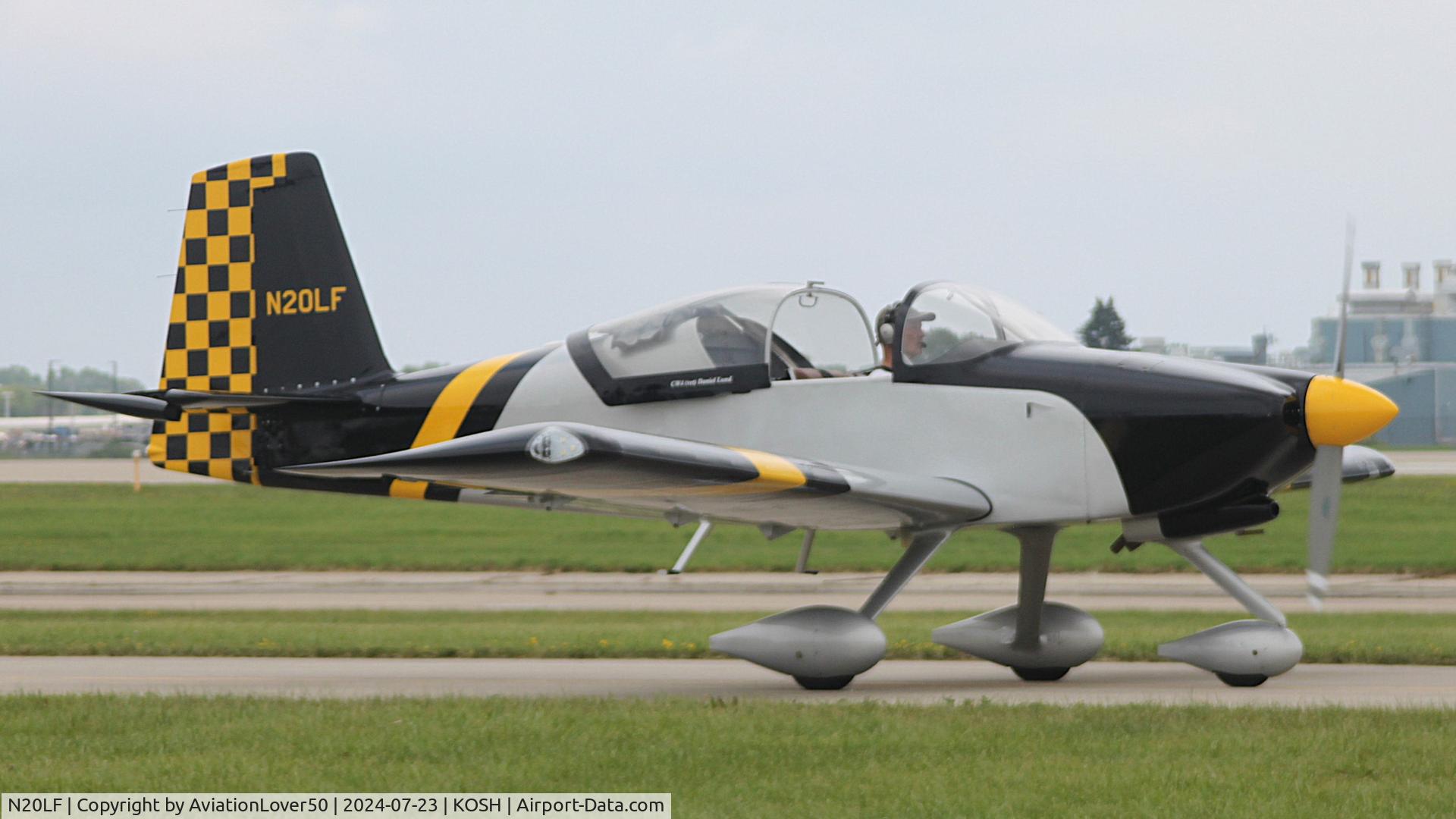 N20LF, 2020 Vans RV-9A C/N 91029, RV-9A