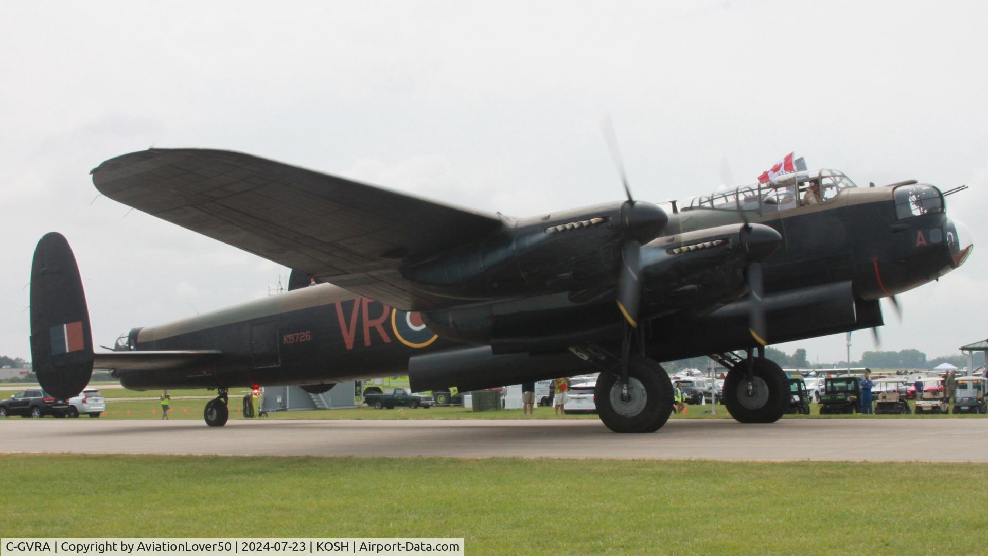 C-GVRA, 1945 Victory Aircraft Avro 683 Lancaster BX C/N FM 213 (3414), Lancaster B.10