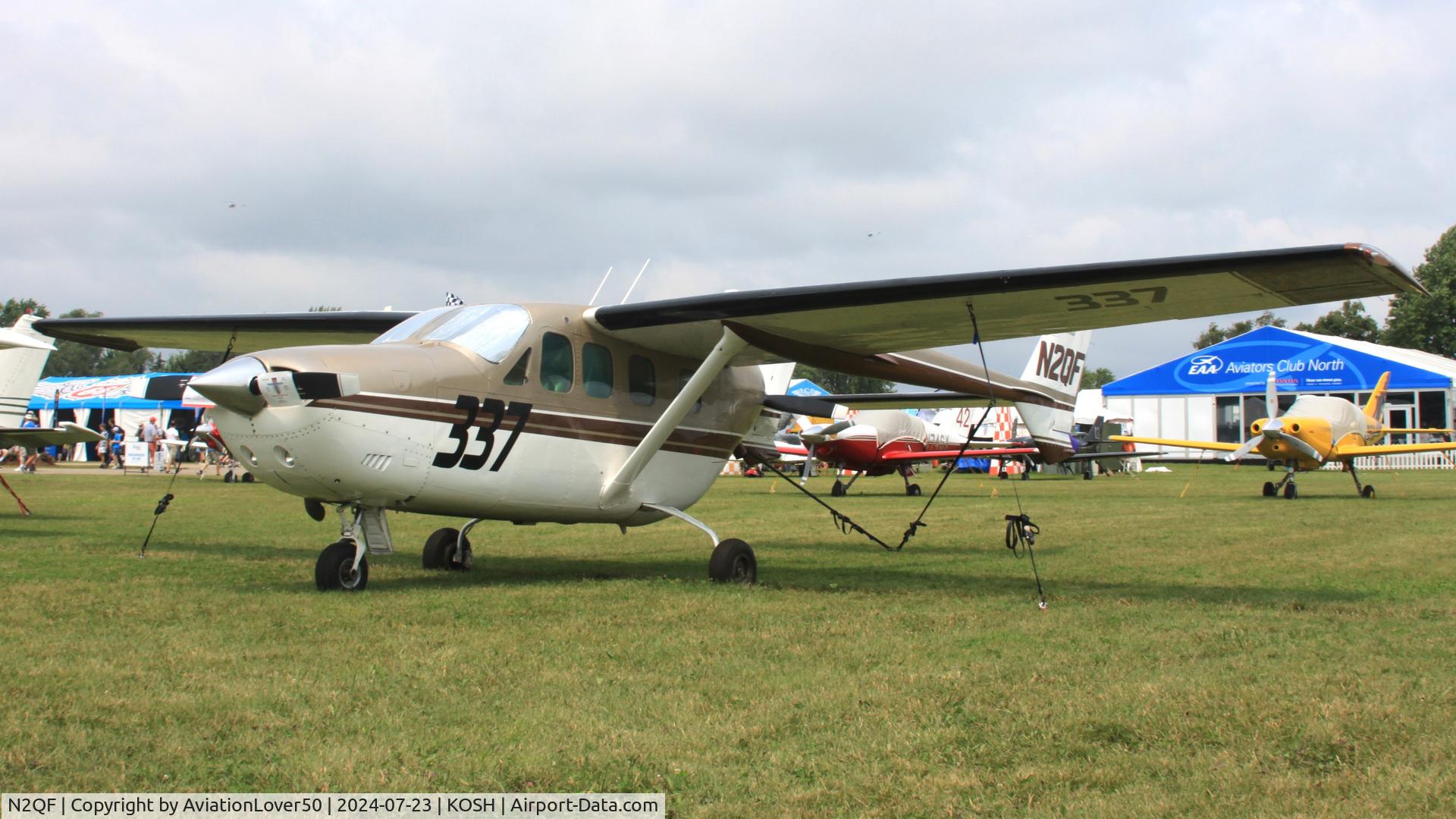 N2QF, 1977 Cessna T337G Turbo Super Skymaster C/N P3370280, P337G Pressurized Skymaster