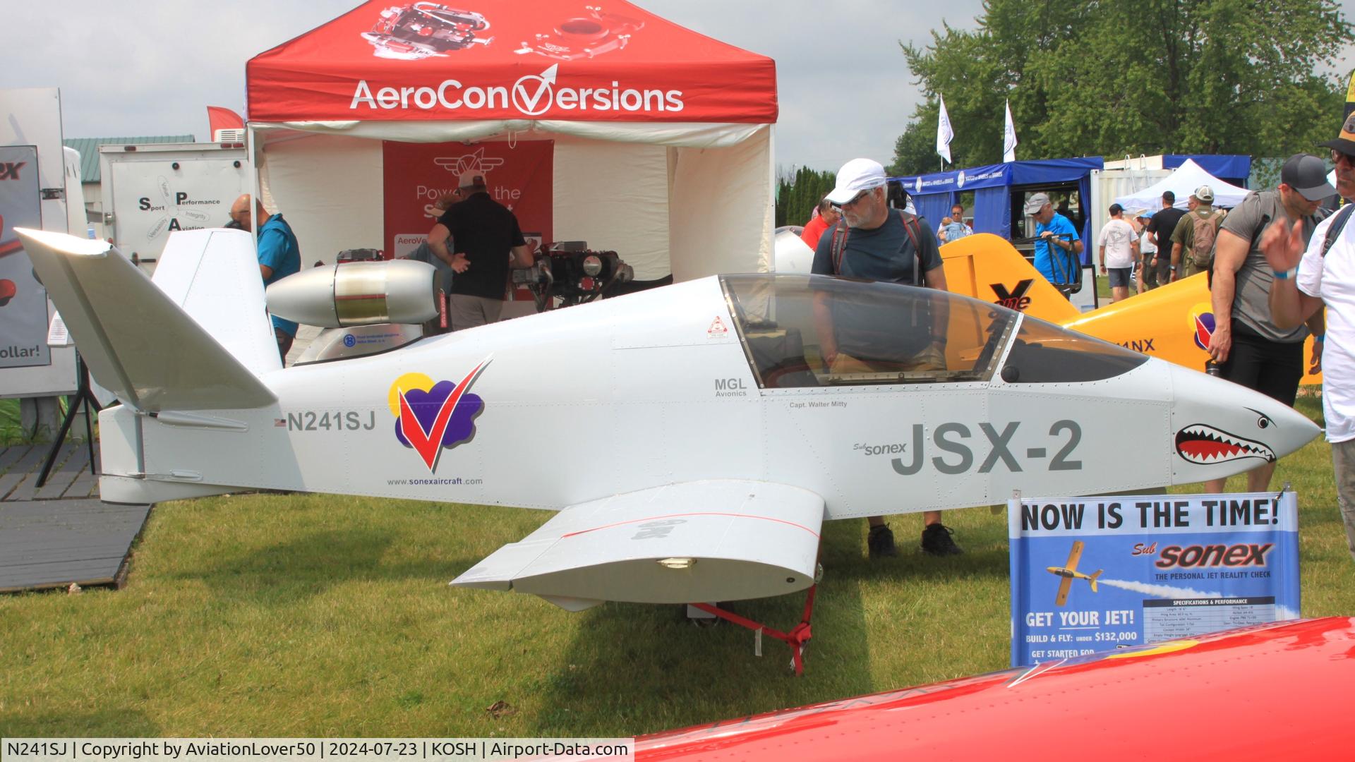 N241SJ, Sonex JSX-2 C/N 002, JSX-2