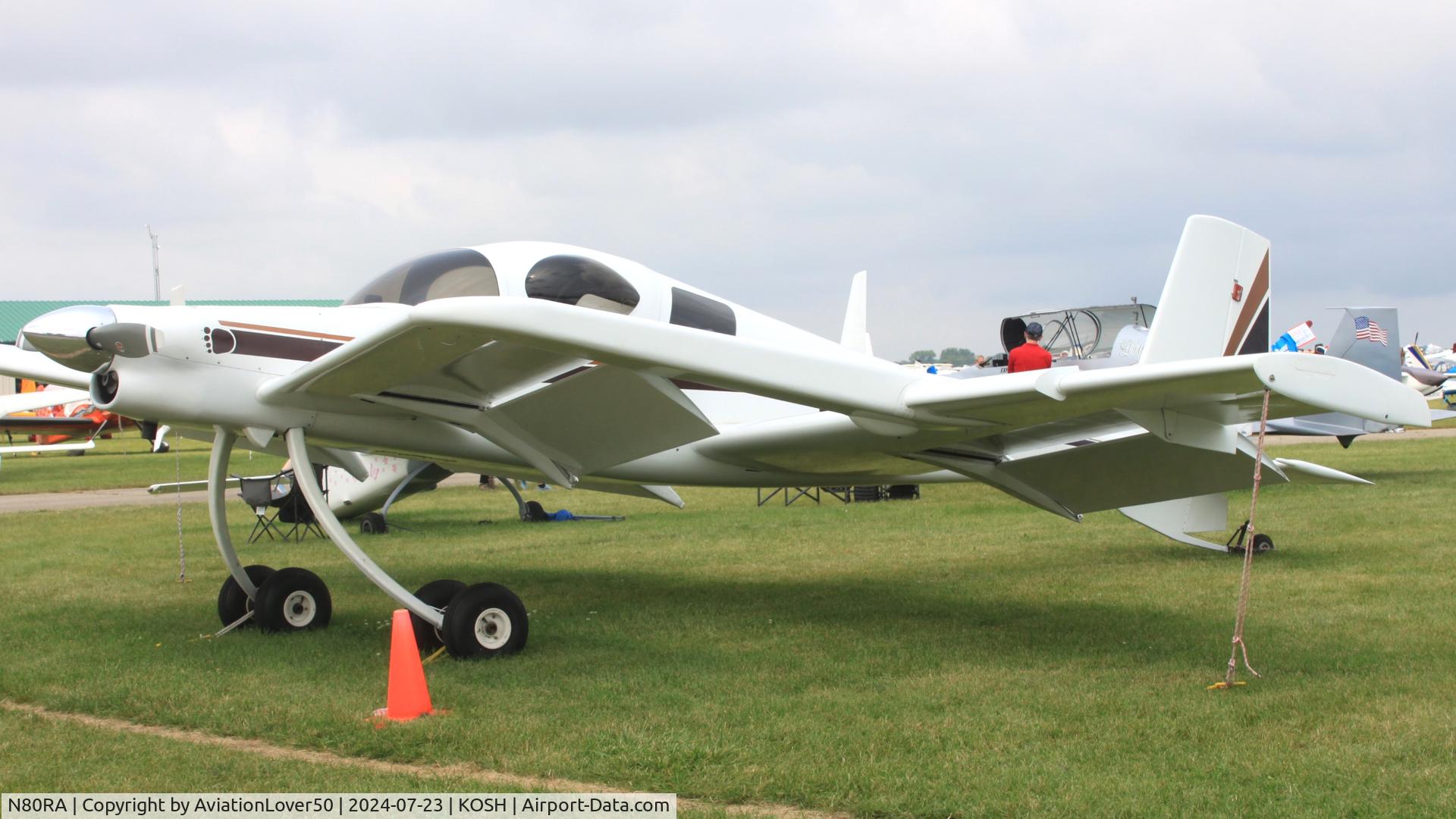 N80RA, 1984 Rutan Model 72 Grizzly C/N 001, Grizzly