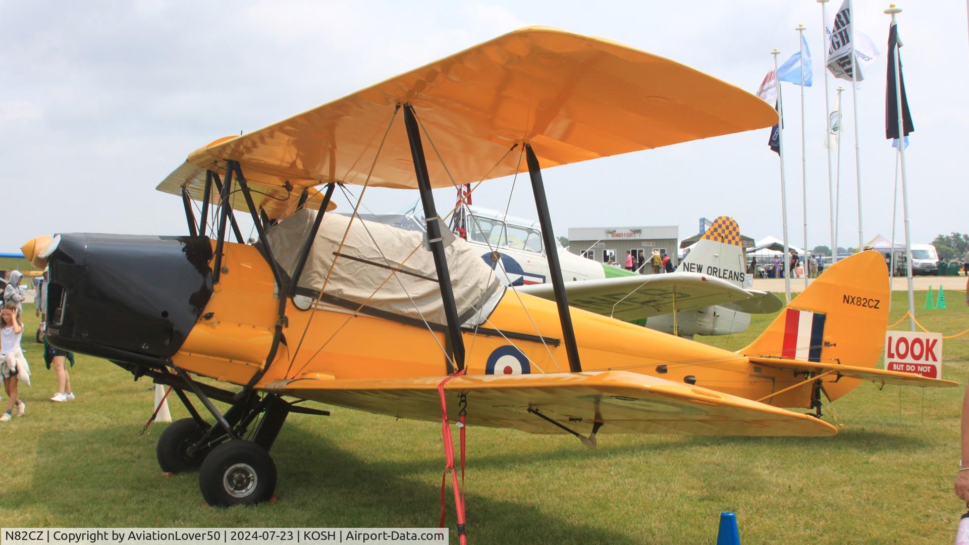 N82CZ, 1941 De Havilland Canada DH-82C Tiger Moth C/N DHC1238, D.H. 82C Tiger Moth