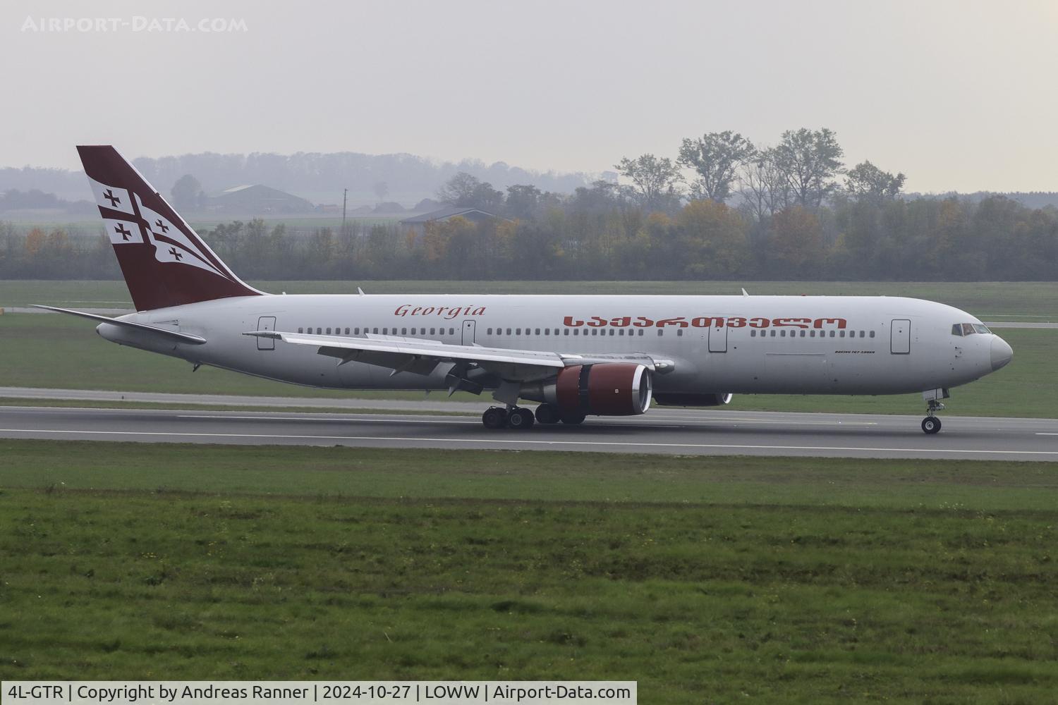 4L-GTR, Boeing 767-3Q8(ER) C/N 29390, Georgian Airways Boeing 767