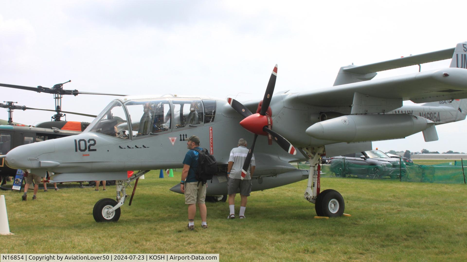 N16854, North American Rockwell OV-10D Bronco C/N 305-85, OV-10D
