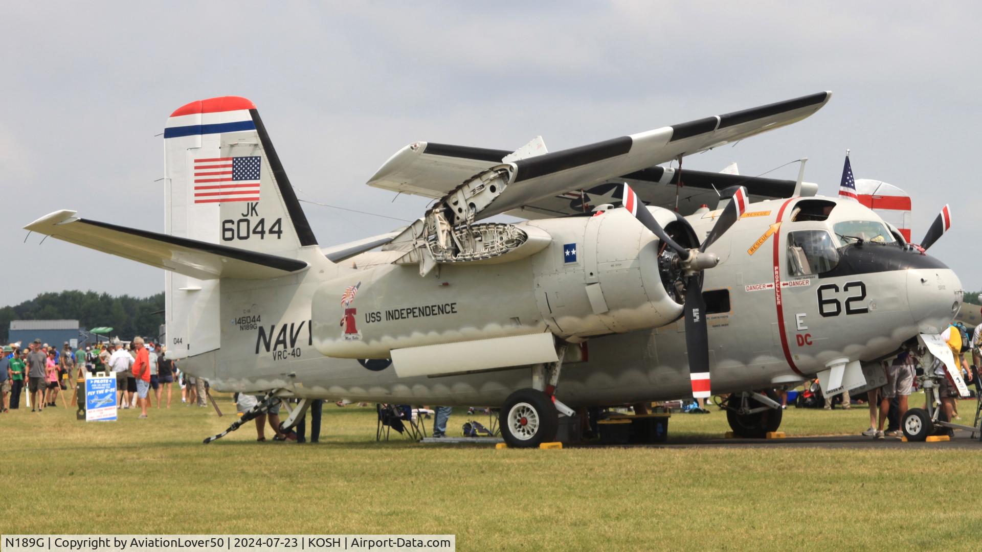 N189G, 1955 Grumman C-1A Trader C/N G-96-74, C-1A 