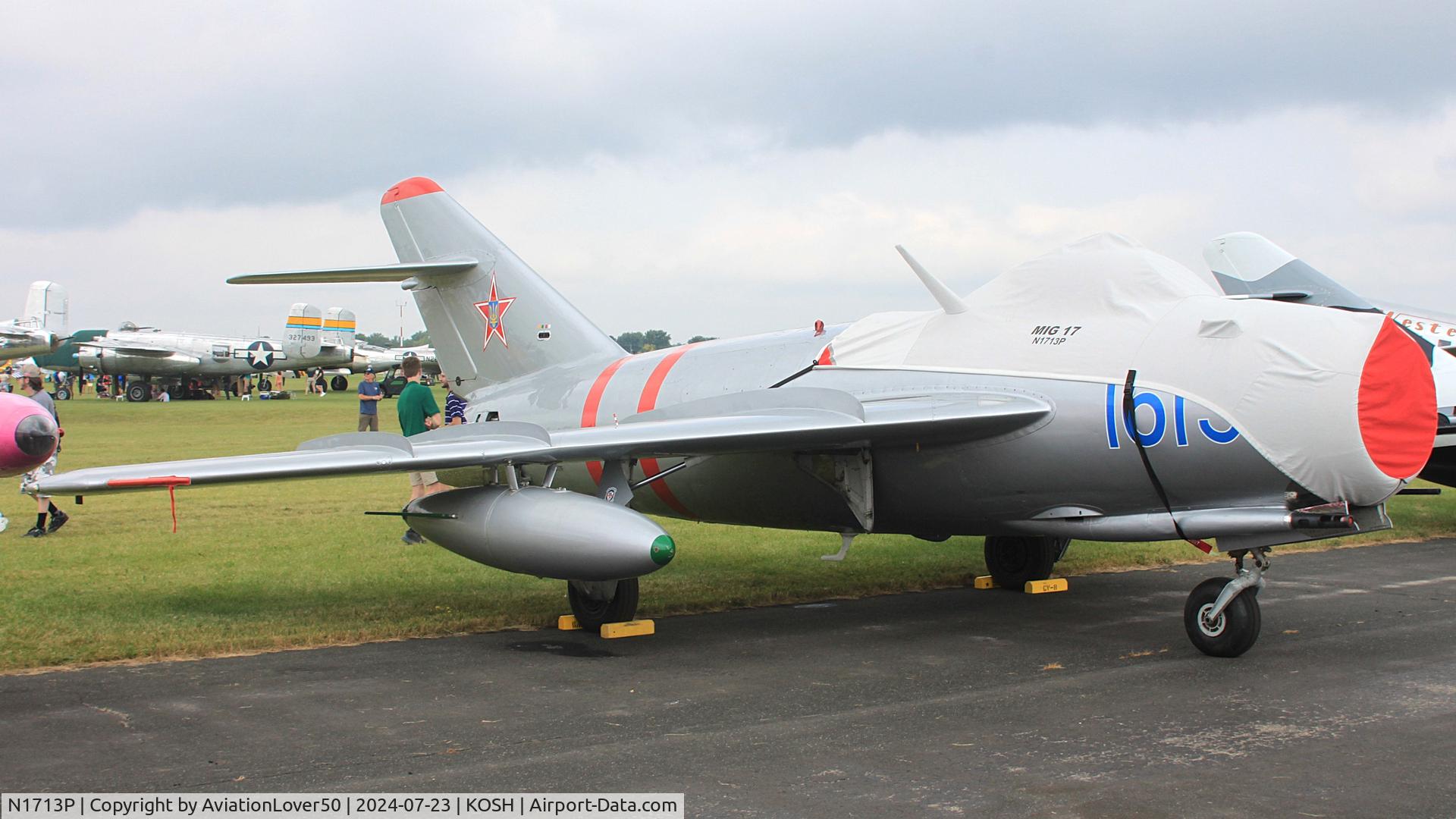 N1713P, 1960 PZL-Mielec Lim-5 (MiG-17F) C/N 1C1713, MiG-17F