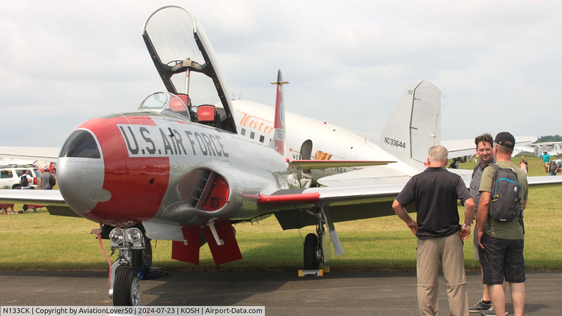 N133CK, 1951 Lockheed T-33A Shooting Star C/N 580-7138, T-33A
