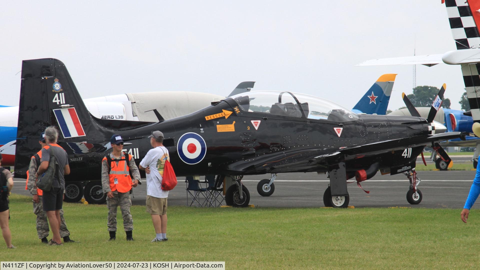 N411ZF, 1992 Short S-312 Tucano T1 C/N S130/T101, Tucano T.1