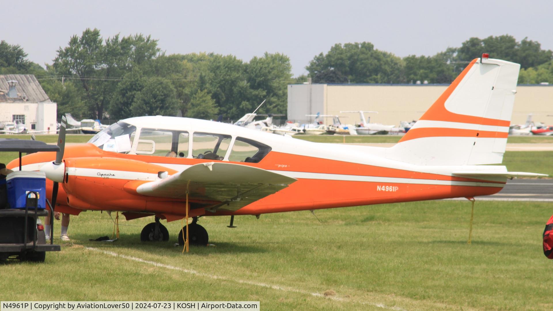 N4961P, 1963 Piper PA-23-235 Apache C/N 27-562, PA-23-235 Apache
