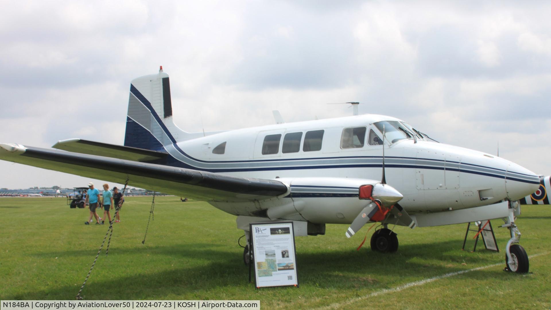 N184BA, 1962 Beech 65 C/N LF-68, Bemidji L-23F