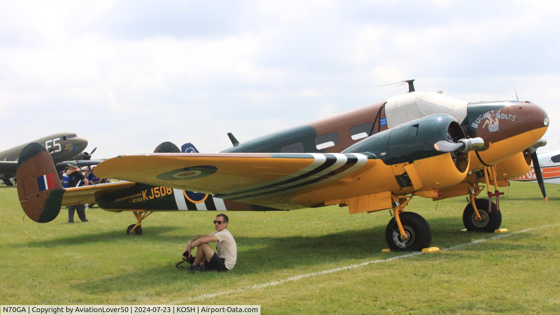 N70GA, 1946 Beech D18S C/N A-177, D18S 