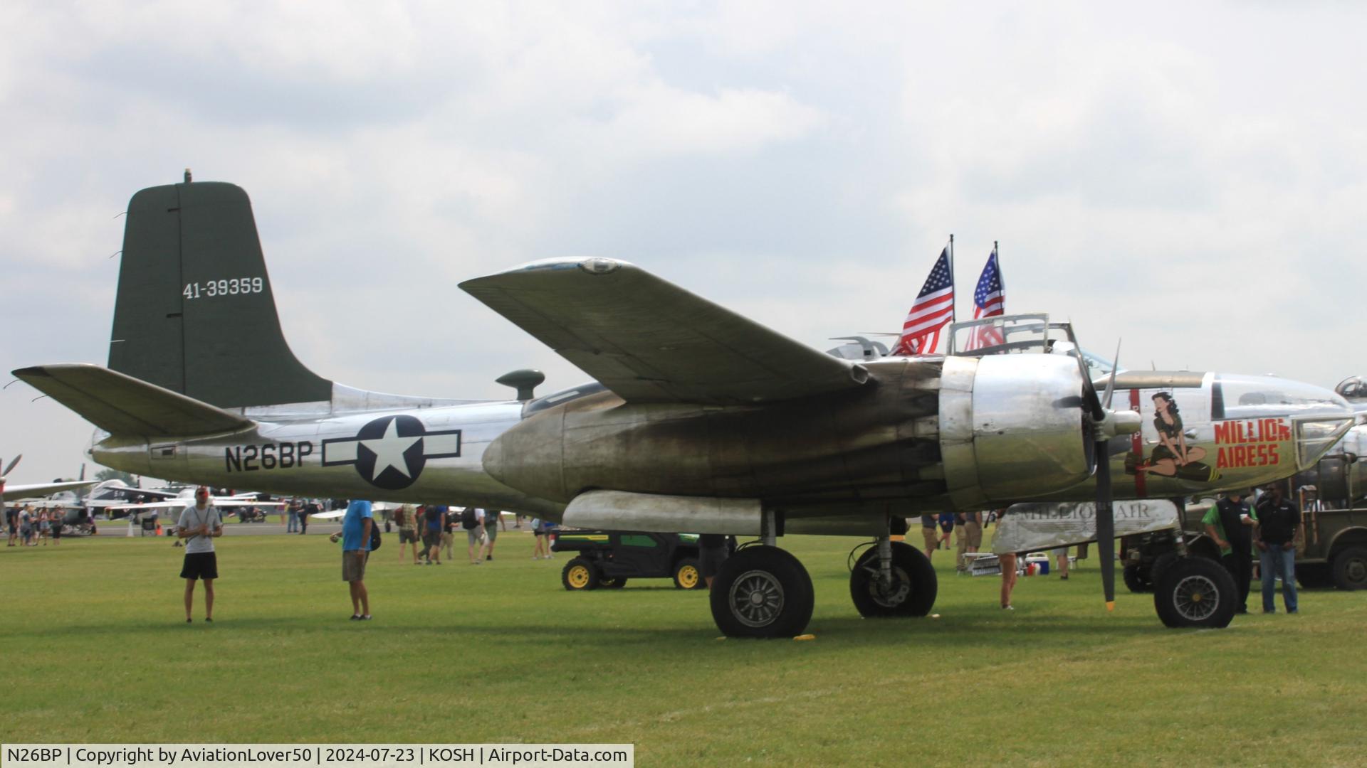 N26BP, 1944 Douglas A-26B Invader Invader C/N 7072, A-26C 