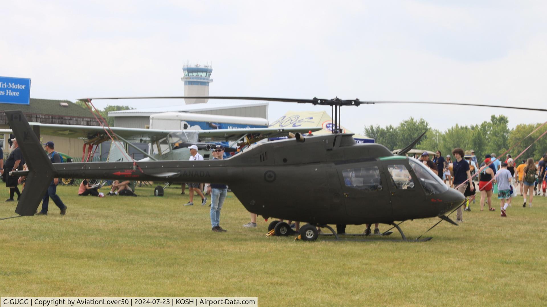 C-GUGG, 1970 Bell OH-58A Kiowa C/N 40665, OH-58A Kiowa