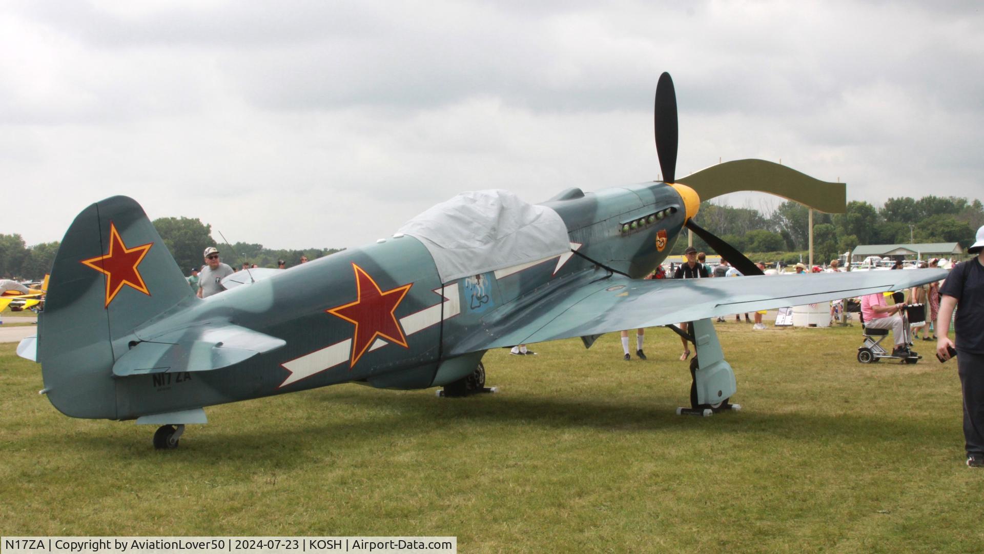 N17ZA, Yakovlev Yak-3M C/N 470102, Yak-3UA