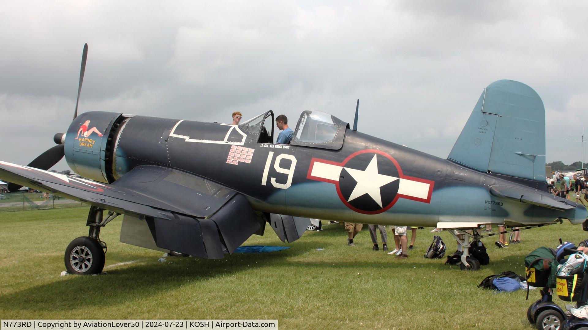 N773RD, 1944 Goodyear FG-1D Corsair C/N 3694, FG-1D