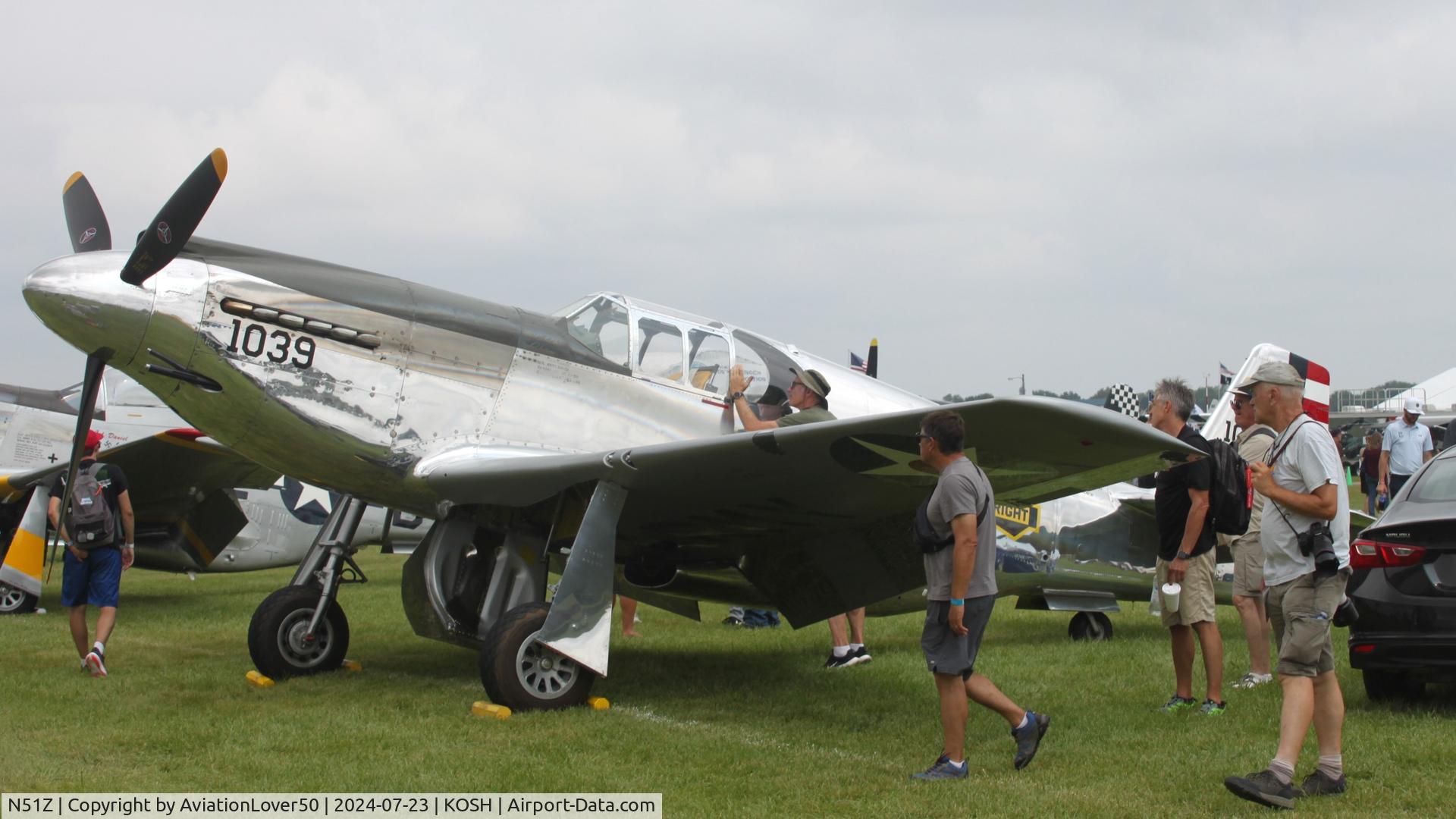 N51Z, 1985 North American P-51A-1NA Mustang C/N 99-22109, P-51A