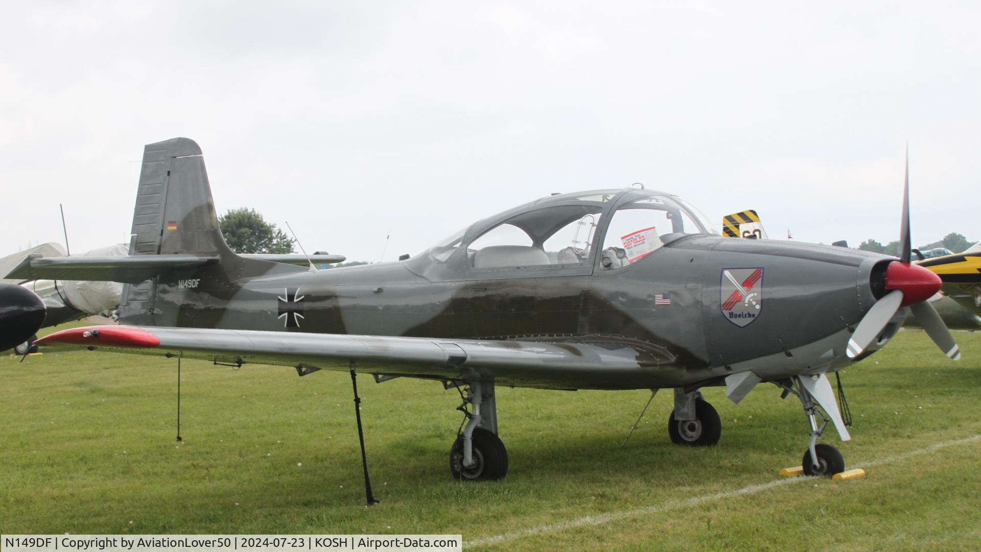 N149DF, 1963 Piaggio P-149D C/N 348, P.149E