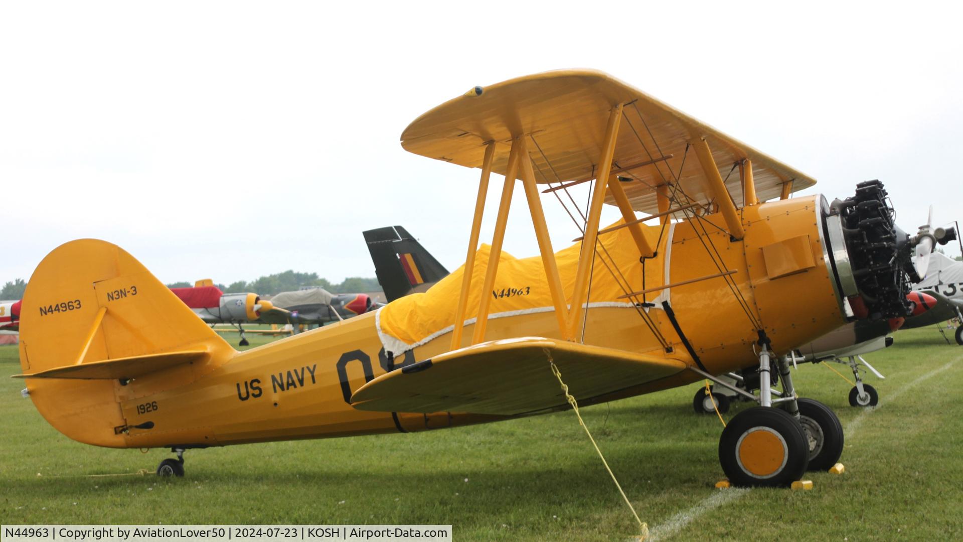N44963, 1941 Naval Aircraft Factory N3N-3 C/N 1926, N3N-3