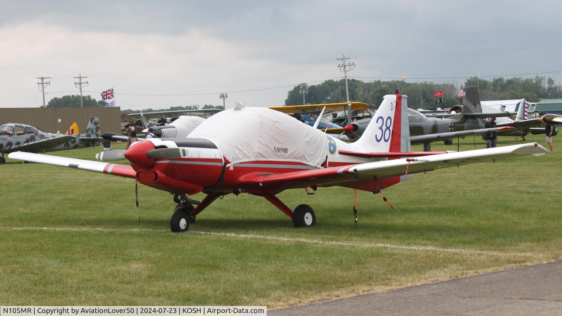 N105MR, 1971 Scottish Aviation Sk.61D Bulldog C/N BH100/138, Sk 61D Bulldog 101