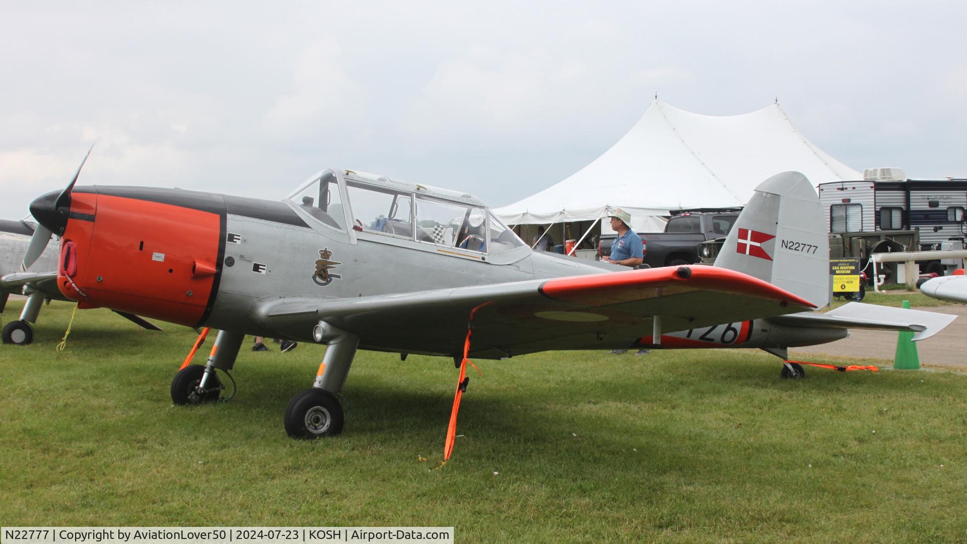 N22777, 1950 De Havilland DHC-1 Chipmunk 22 C/N C1/0105, DHC-1 Mk.22