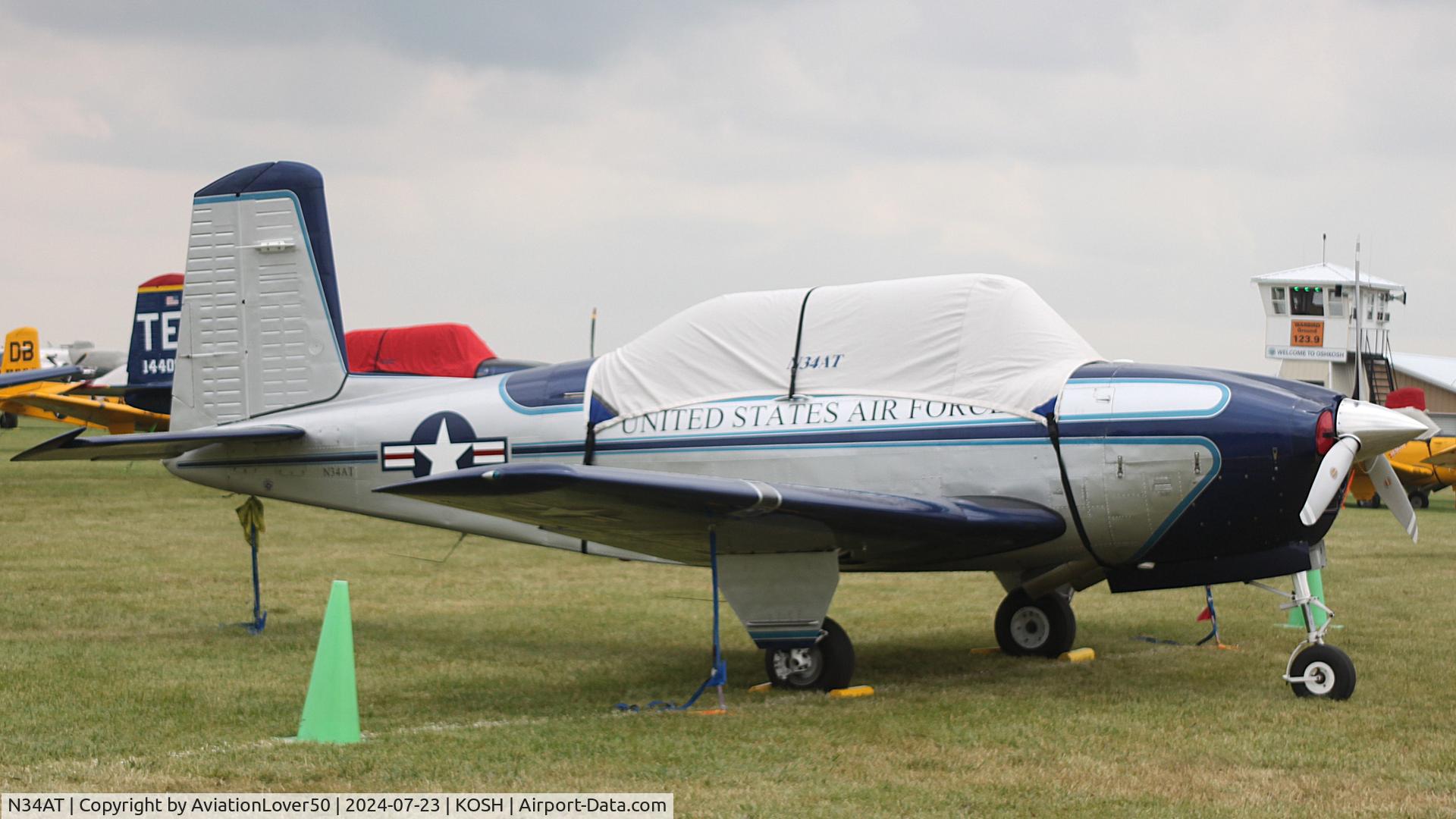 N34AT, 1957 Beech T-34A (A45) Mentor Mentor C/N G-139, T-34A