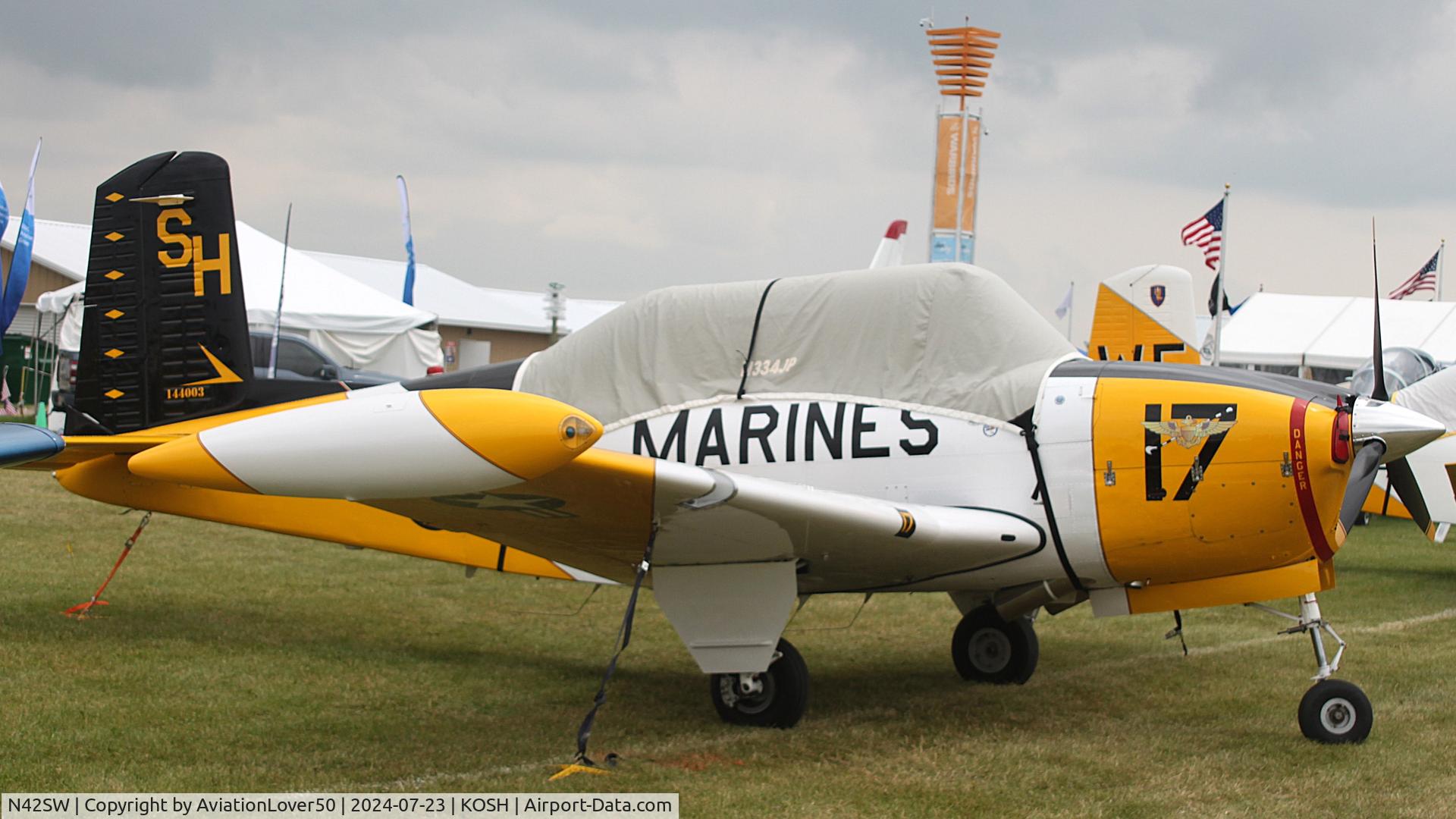 N42SW, 1957 Beech T-34B C/N BG-310, T-34B