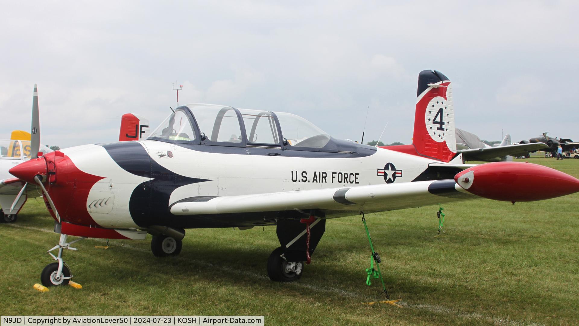 N9JD, 1955 Beech A45 C/N G-134, T-34A
