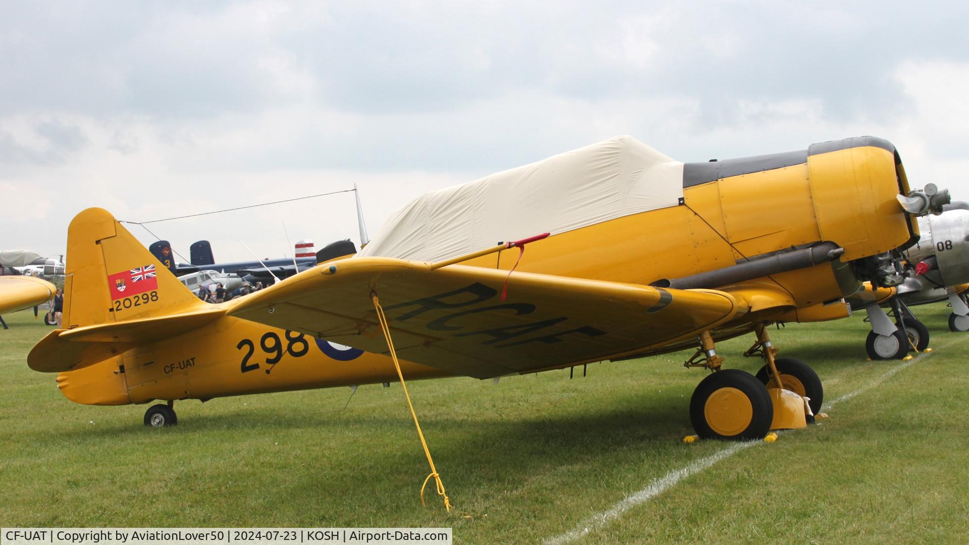 CF-UAT, 1952 Canadian Car & Foundry T-6 Harvard Mk.4 C/N CCF4-89, Harvard Mk.IV