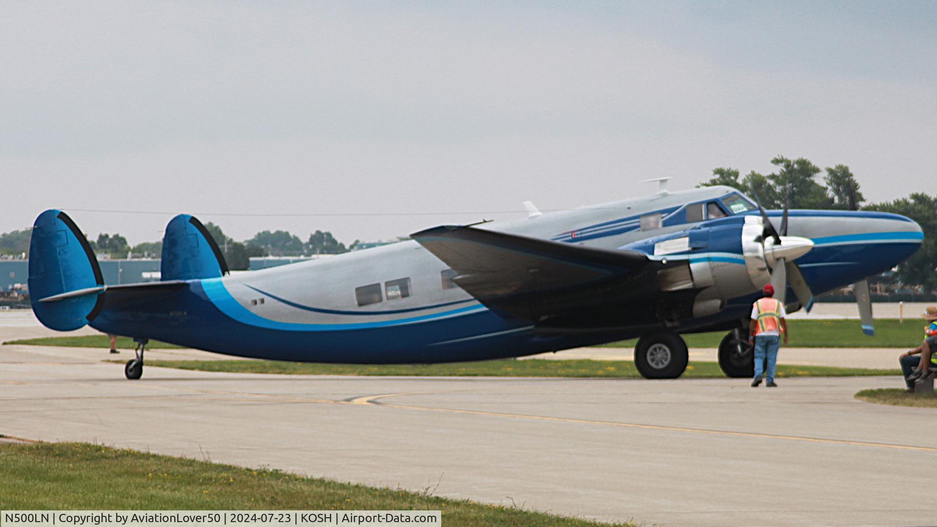 N500LN, 1960 Howard (Lockheed) 500 (PV-1/B-34 Ventura) C/N 5560/49, Howard 500
