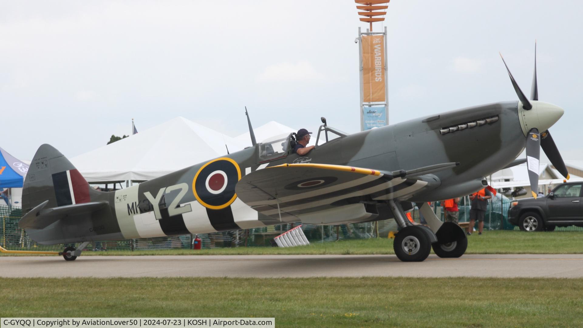 C-GYQQ, 1945 Supermarine Spitfire IXe C/N TE294, Spitfire HF.9C