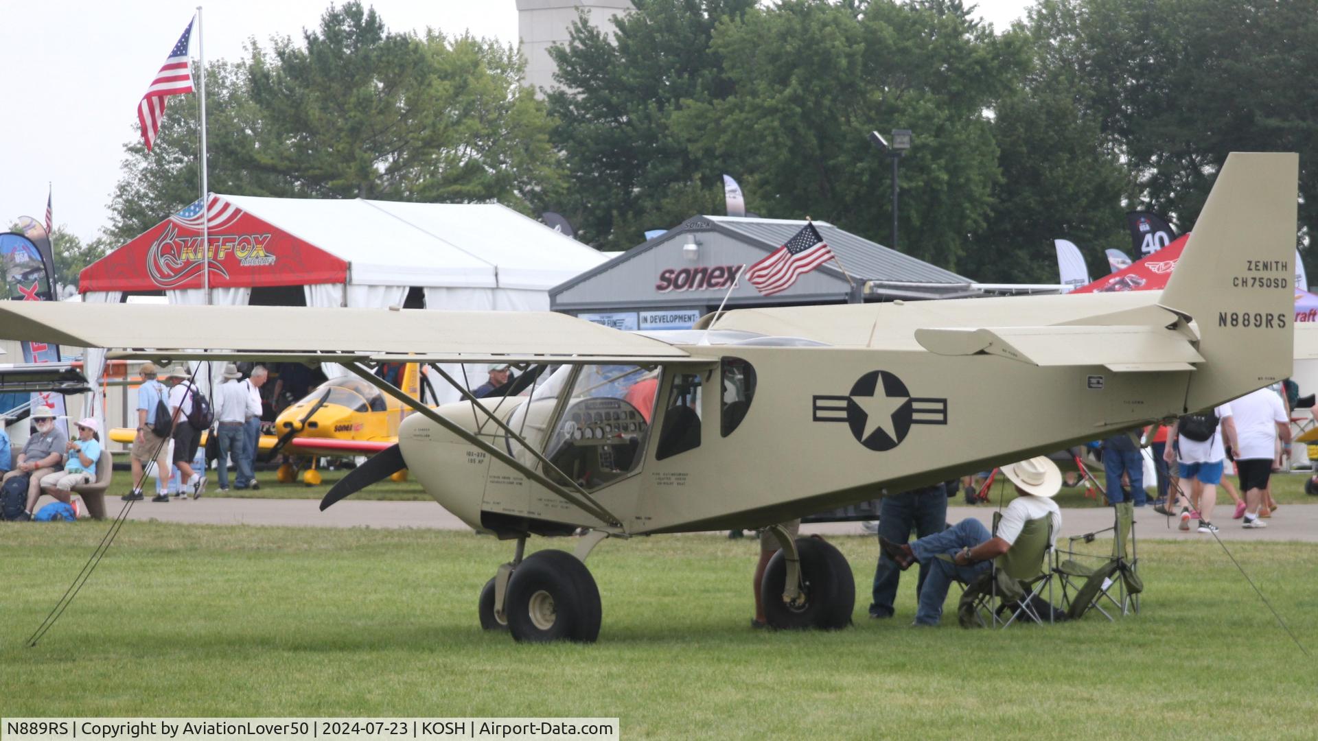 N889RS, 2020 Zenith CH-750 SD C/N SD75-11031, CH-750 Super Duty