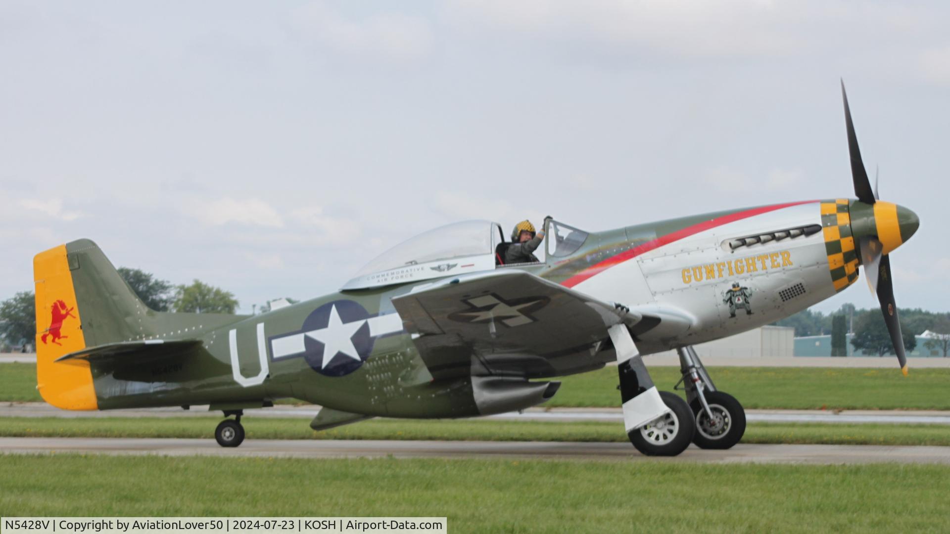 N5428V, 1944 North American P-51D Mustang C/N 122-39723, P-51D 