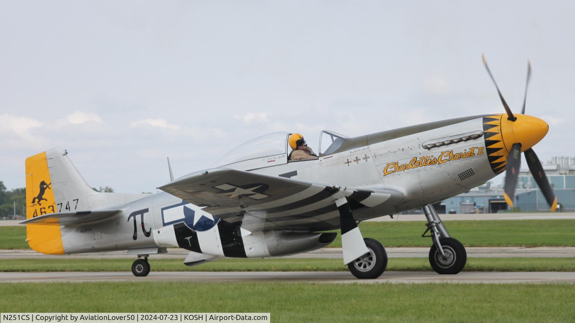 N251CS, North American F-51D Mustang C/N 44-74977N, F-51D 
